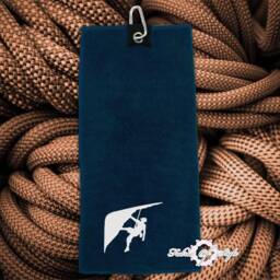 Embroidered Climbing Microfibre Towel, Personalised Gift - thumbnail 3