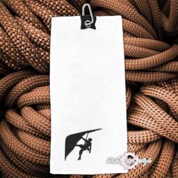 Embroidered Climbing Microfibre Towel, Personalised Gift - thumbnail 4