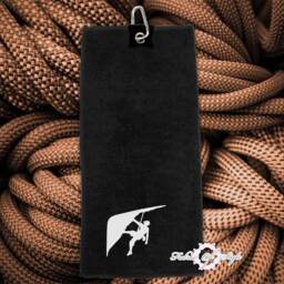 Embroidered Climbing Microfibre Towel, Personalised Gift - thumbnail 2