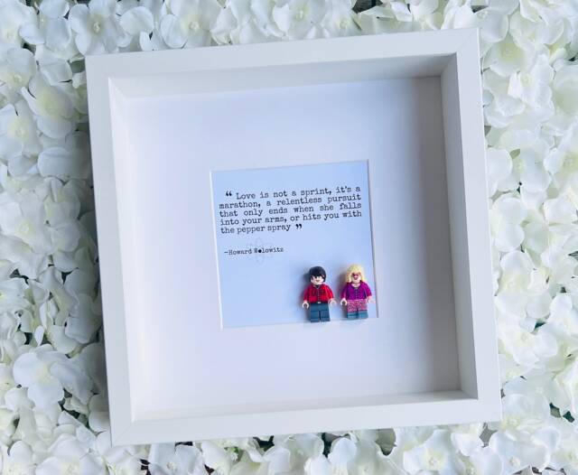 Howard & Bernadette The Big Bang Theory Personalised Gift Frame