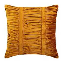 "Velvet Gold Throws For Sofa 16""x16"