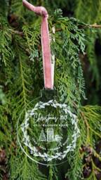 Personalised Family Home Bauble Christmas Decoration ~ Engraved, Stocking Filler, Family, Ornament, Tree, Acrylic, Names