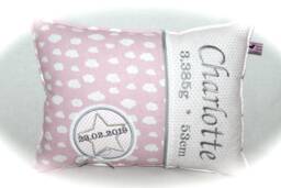 Name Pillow Pillow With Name Cuddly Pink For Girls - thumbnail 1