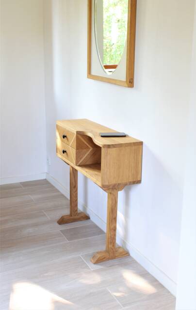 Console, Dresser, Wall Cabinet, Shelf, Drawer, Art Deco, 50's - image 1