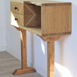 Console, Dresser, Wall Cabinet, Shelf, Drawer, Art Deco, 50's - thumbnail 3
