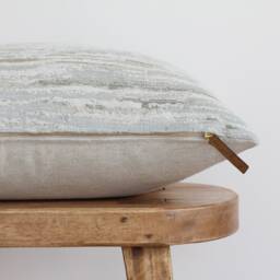 Green Stripe Pillow Cover - Throw Lumbar 20x20 Josephine - thumbnail 3