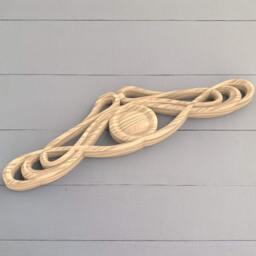 Modern Elegant Carved Wood Decor For Furniture - thumbnail 3