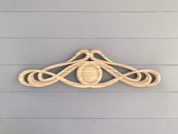 Modern Elegant Carved Wood Decor For Furniture - thumbnail 1
