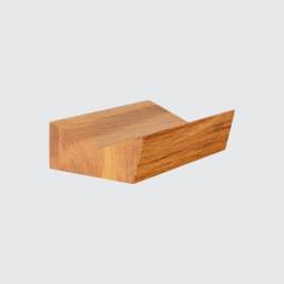 Wine Bottle Holder - Magnetic Wine Botle Shelf Made Of Solid Oak Wood - thumbnail 3