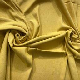 Handmade Mustard Yellow Cotton Moroccan Pom Blanket - thumbnail 4