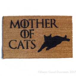 Mother Of Cats Doormat Funny Cat Lady Mat - Coir Or All-Weather - thumbnail 1