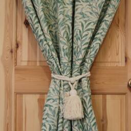 Morris & Co Willow Boughs Door Curtain Terracotta - thumbnail 2
