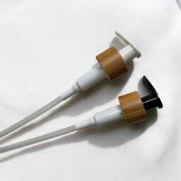 Bamboo Soap Dispenser Replacement Pump - 24/410 Bottle Neck