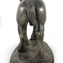 Shire, Horse Wooden Base Statue, Limited Edition, Artdog - thumbnail 2