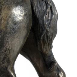 Shire, Horse Wooden Base Statue, Limited Edition, Artdog - thumbnail 4