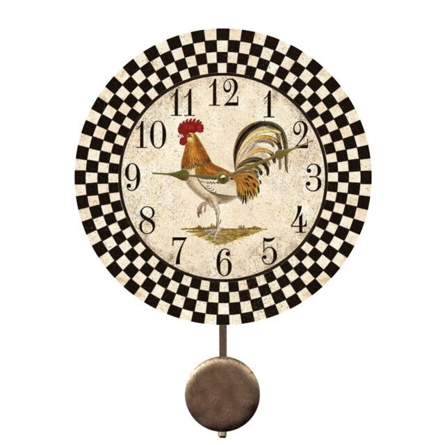 Country Kitchen Pendulum Clock - image 1