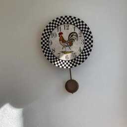 Country Kitchen Pendulum Clock - thumbnail 2