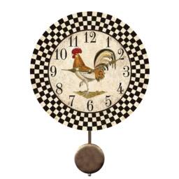 Country Kitchen Pendulum Clock - thumbnail 1