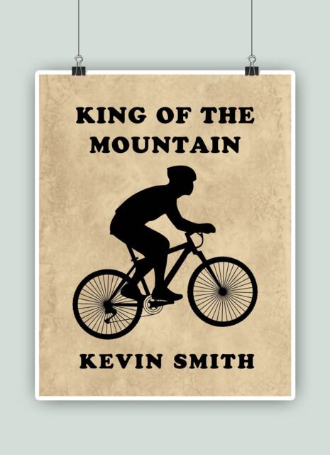 Cycling Art, Print, School Decor, Poster, Cyclist Gift, Sport King Of The Mountain, Bike Shop - image 1