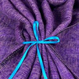 Handmade Yak Wool Blend Blanket Oversized Meditation Shawl - thumbnail 3
