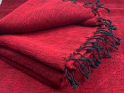 Handmade Yak Wool Blend Blanket Oversized Meditation Shawl
