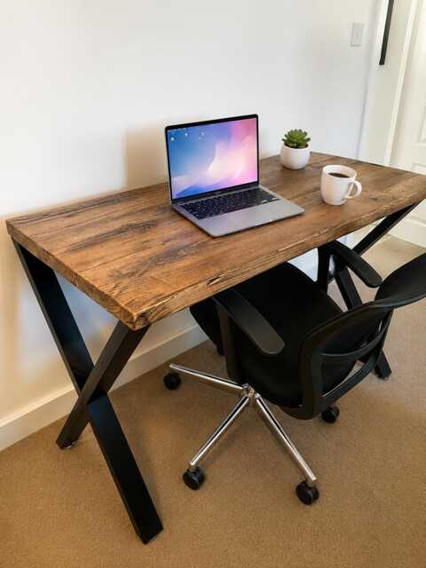 Rustic Reclaimed Wooden Desk - image 1