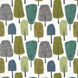 Cedar in Slate/Apple/Ivy-One Pillow Cover