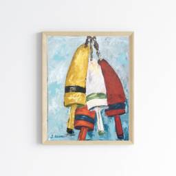 Bayside Buoy Fine Art Print - thumbnail 1