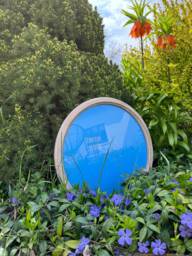 "Picture Frame, Photo Wooden Home Decor, Wall Round Decorative Living Room Wood Frame ""Hobart"