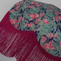 "Fringe Japanese Paper Lampshade ""Vilma" - thumbnail 3