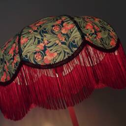 "Fringe Japanese Paper Lampshade ""Vilma" - thumbnail 4