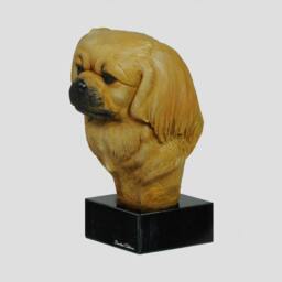 Tibetian Spaniel, Dog Marble Statue, Painted, Limited Edition, Make Your Own Artdog - thumbnail 4