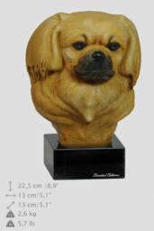 Tibetian Spaniel, Dog Marble Statue, Painted, Limited Edition, Make Your Own Artdog