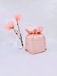 Handmade Pink Fabric Tissue Box Cover Novelty Gift