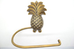 Pineapple Bathroom Decor. Loo Roll Holders Made From Solid Brass Supplied With Fitting Screws.choose 5 Designs