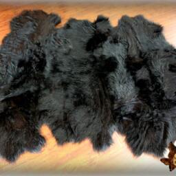 Faux Fur Buffalo Pelt Rug - Animal Friendly Accent - thumbnail 2