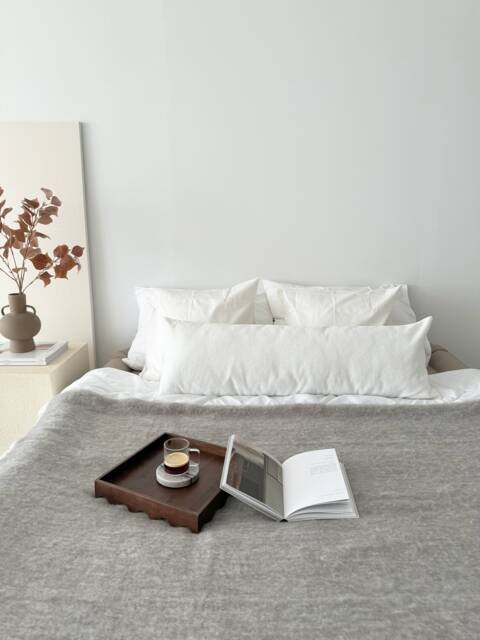 Teddy Boucle Long Lumbar Pillow Cover, Super Soft Any Size Oversized Case, Comfy & Cozy Large Body Invisible Zipper - image 1