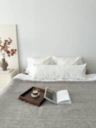 Teddy Boucle Long Lumbar Pillow Cover, Super Soft Any Size Oversized Case, Comfy & Cozy Large Body Invisible Zipper - thumbnail 1