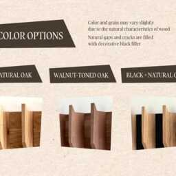 Walnut Wood Entryway Organizer Modern Mail & Key Holder With Coat Hooks - thumbnail 4