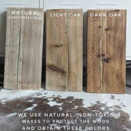 Handcrafted Rustic Farmhouse Wooden Bench For Dining, Entryway, Hallway, Bathroom, Kitchen Seating - thumbnail 4