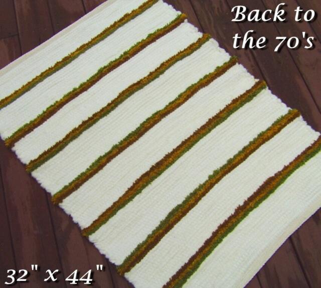 Handwoven Rug - Back To The 70's 32x44 - image 1