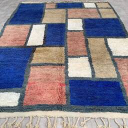 A??cha 8x10 Boujaad Wool Rug - thumbnail 2