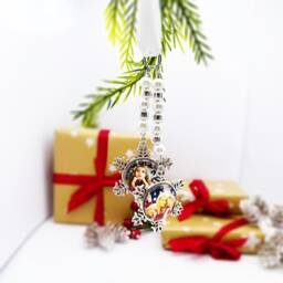 Personalised Christmas Ornament, With Your Own Photos - thumbnail 1