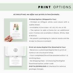 Personalised Wedding Print For Nan - From Granddaughter On Day - Custom Poem Keepsake Gift From Bride - thumbnail 2