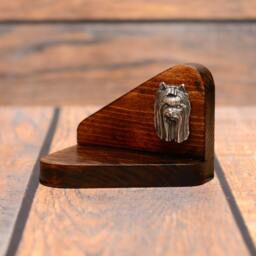 Yorkshire Terrier - Wooden Candlestick With Dog, Souvenir, Decoration, Limited Edition, Collection - thumbnail 2