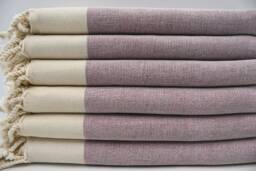 "Bath Peshtemal, Fuchsia Towel, Bohemian Towel, Turkish Towel, 40""x67"