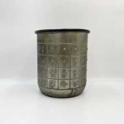 Tobi Lead Metal Plant Pot, Handmade, Xl, Multiple Sizes, D27cm -D41cm, Liner Included - thumbnail 3