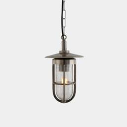 Ramor Nautical Brass/Glass Pendant Light 10.5 - thumbnail 3