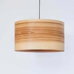 Olive Wood Pendant Light, Modern Ceiling Lamp For Kitchen Island, Scandinavian Chandelier - thumbnail 3