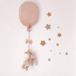 Velvet Balloon Kids Nursery Wall Hanging - Toy Not Included - thumbnail 3
